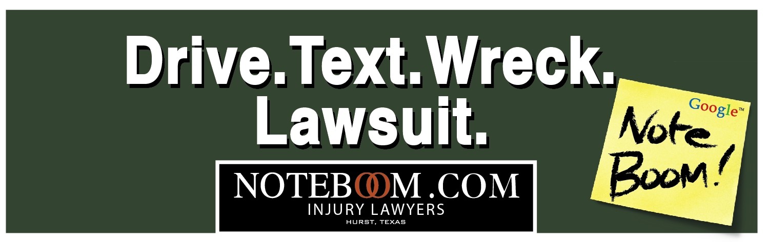 Noteboom Injury Lawyers Billboard
