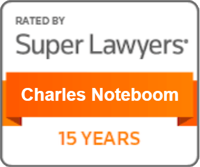 Rated By Super Lawyers Charles Noteboom 15 Years
