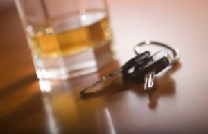 Car keys and alcohol